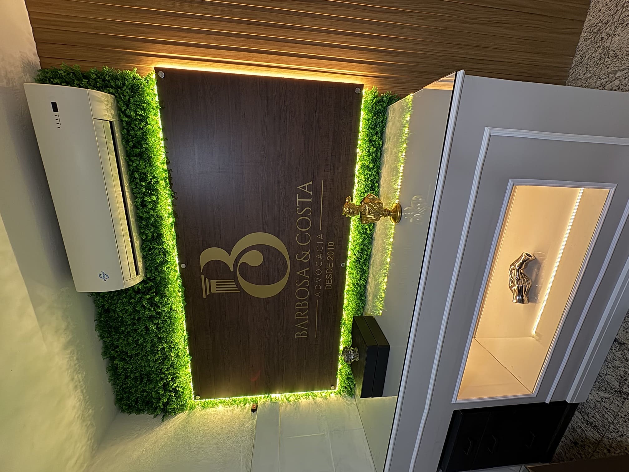 Ambiente corporativo de advocacia